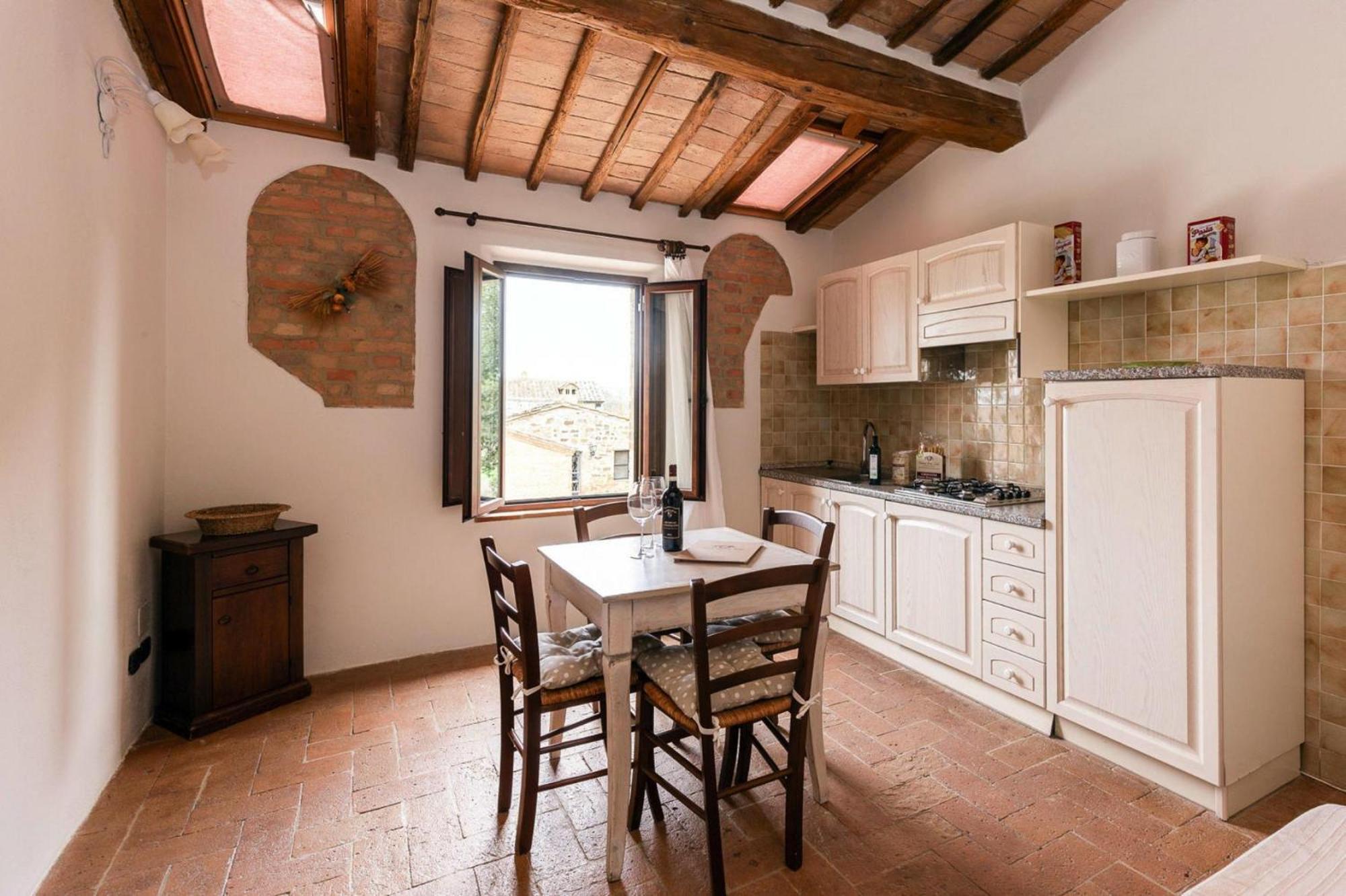 Apartmán Fattoria Bio Pieve A Salti Montalcino Exteriér fotografie