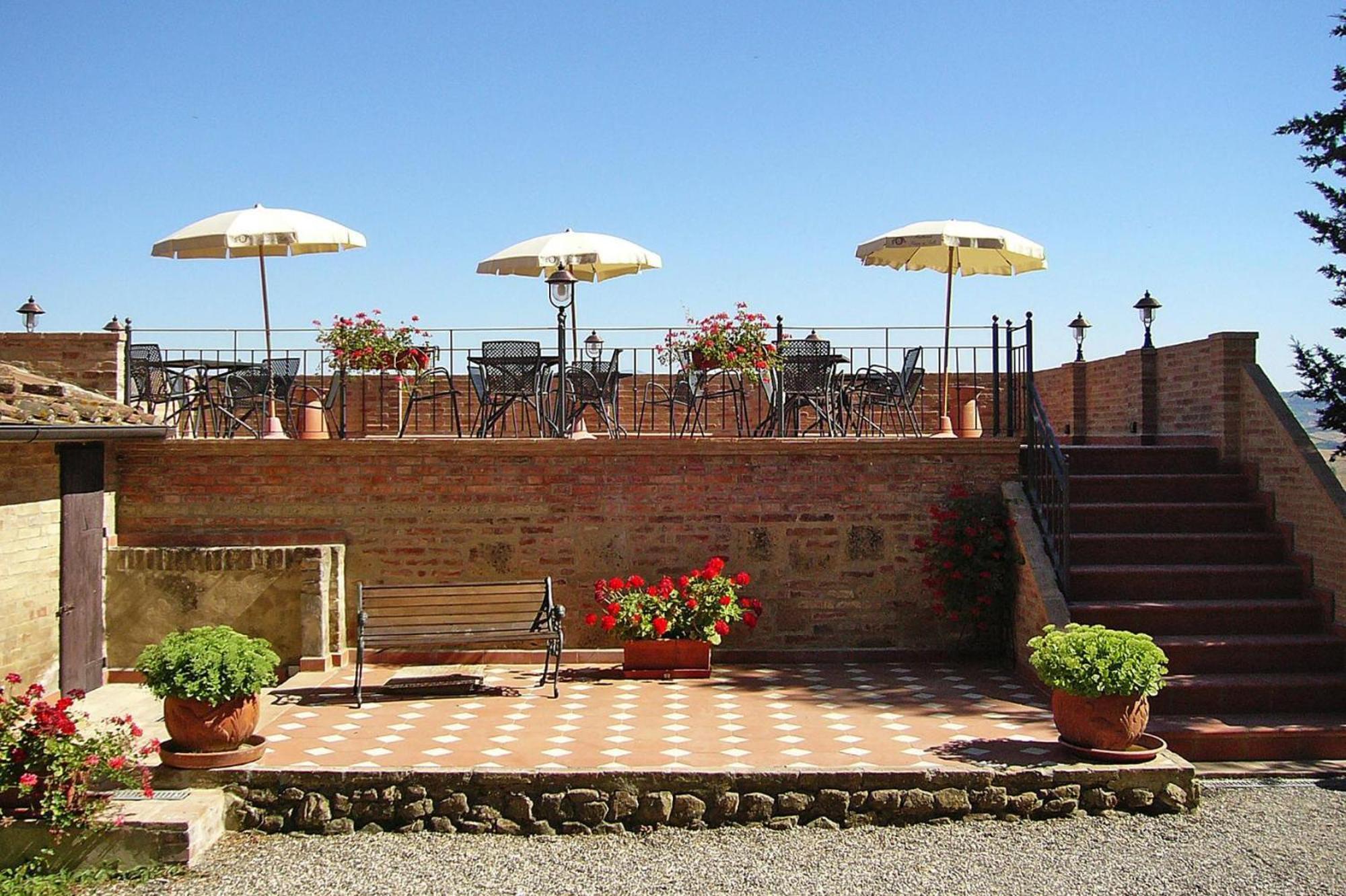 Apartmán Fattoria Bio Pieve A Salti Montalcino Exteriér fotografie