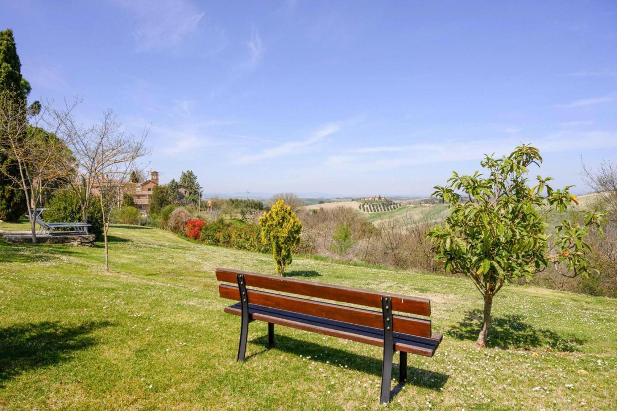Apartmán Fattoria Bio Pieve A Salti Montalcino Exteriér fotografie
