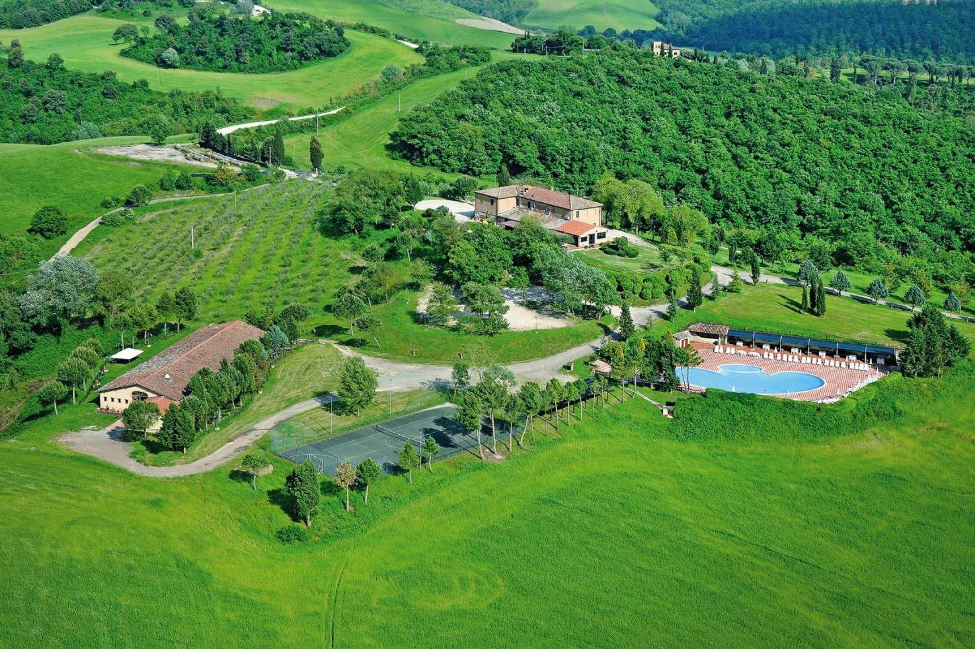 Apartmán Fattoria Bio Pieve A Salti Montalcino Exteriér fotografie