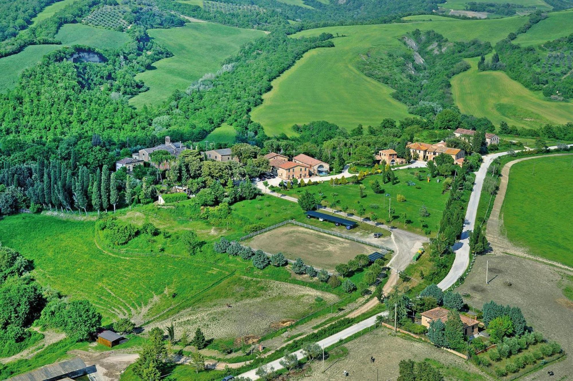 Apartmán Fattoria Bio Pieve A Salti Montalcino Exteriér fotografie